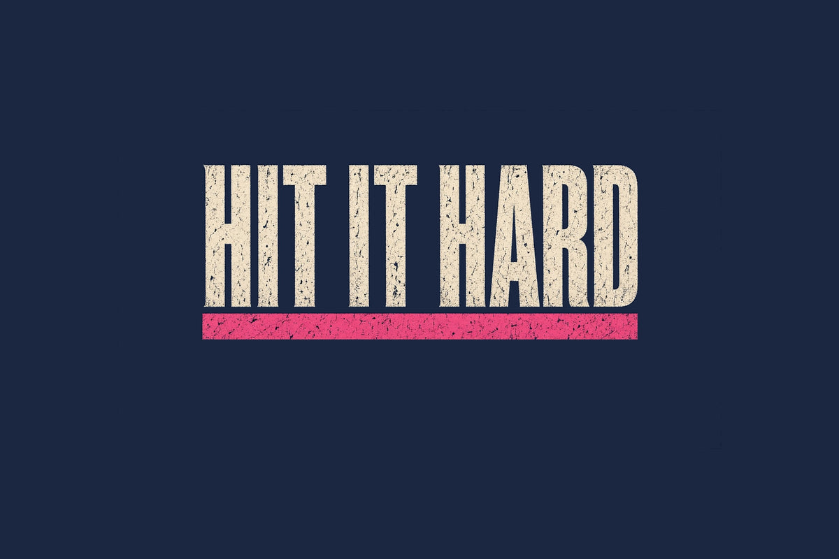 Hit It Hard Towel
