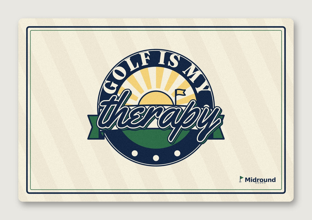 Golf Towel, Golf is my therapy
