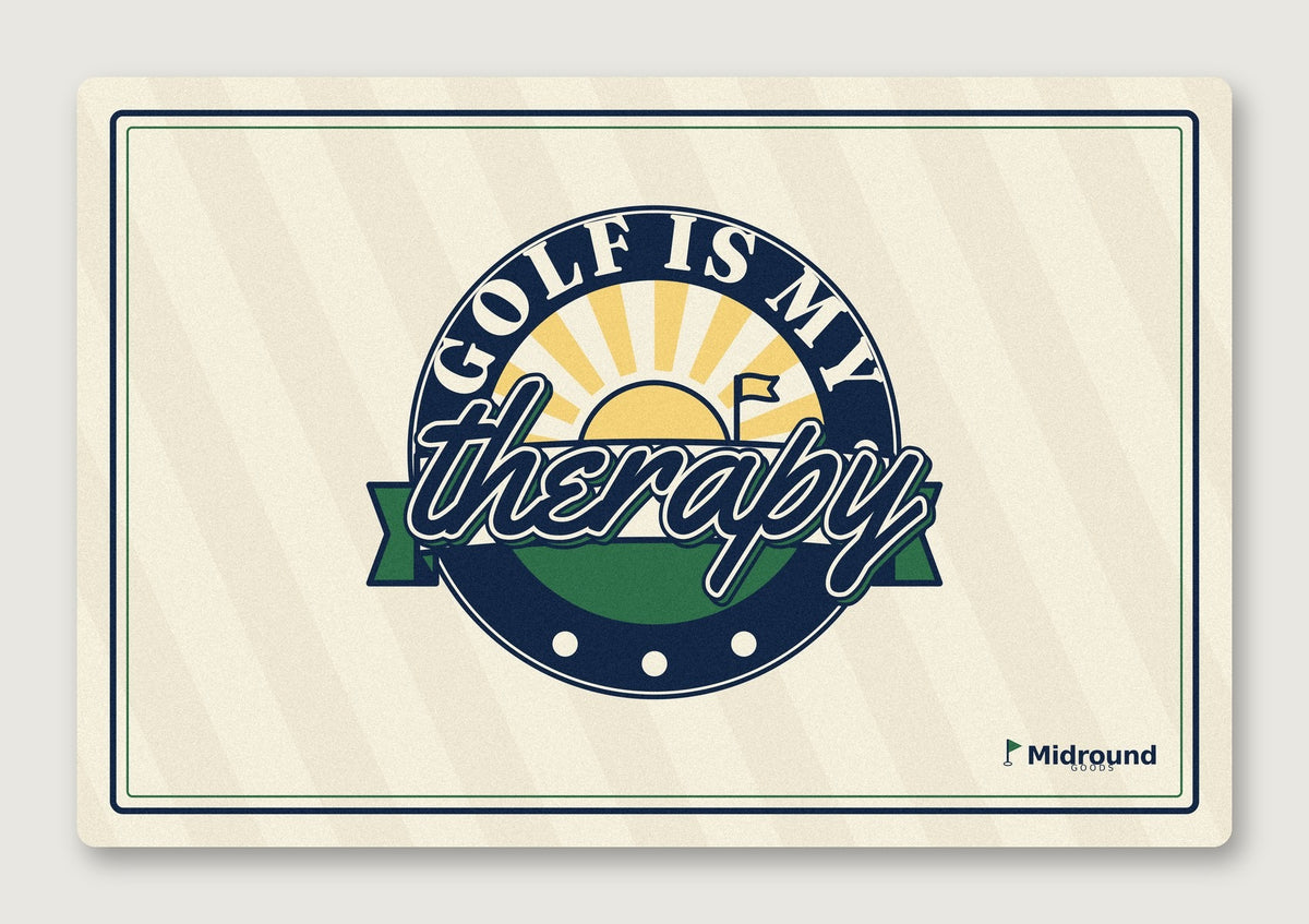 Golf Towel, Golf is my therapy