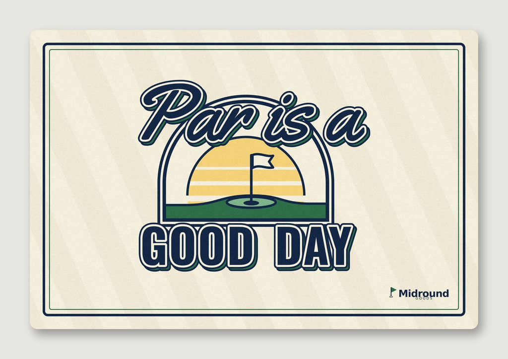 Golf Towel, Par is a good day